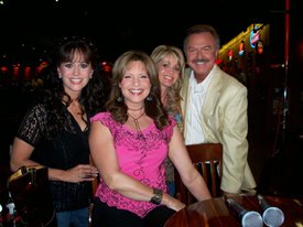 Louise and Irlene Mandrell visit with Crook & Chase