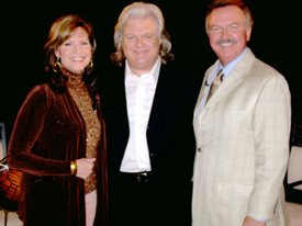 Ricky Skaggs visits with Crook & Chase
