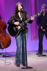 Kathy Mattea performs on the Crook and Chase show.
Copyright Jim Owens Entertainment 2008. Photo by Karen Will Rogers.