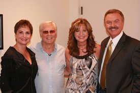 George and Nancy Jones visit with Crook & Chase