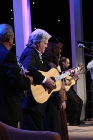 Ricky Skaggs and The Whites perform on the Crook and Chase show on RFD-TV.
Copyright Jim Owens Entertainment.
Photo by Karen Will Rogers.