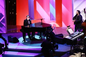 Ronnie Milsap performs.
CROOK & CHASE ON RFD-TV 
@Jim Owens Entertainment, Inc.
Photo by: Karen Will Rogers